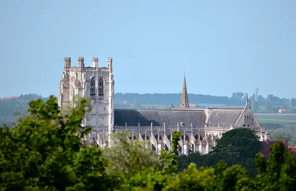 Centre ville de Saint-Omer et sa cathédrale